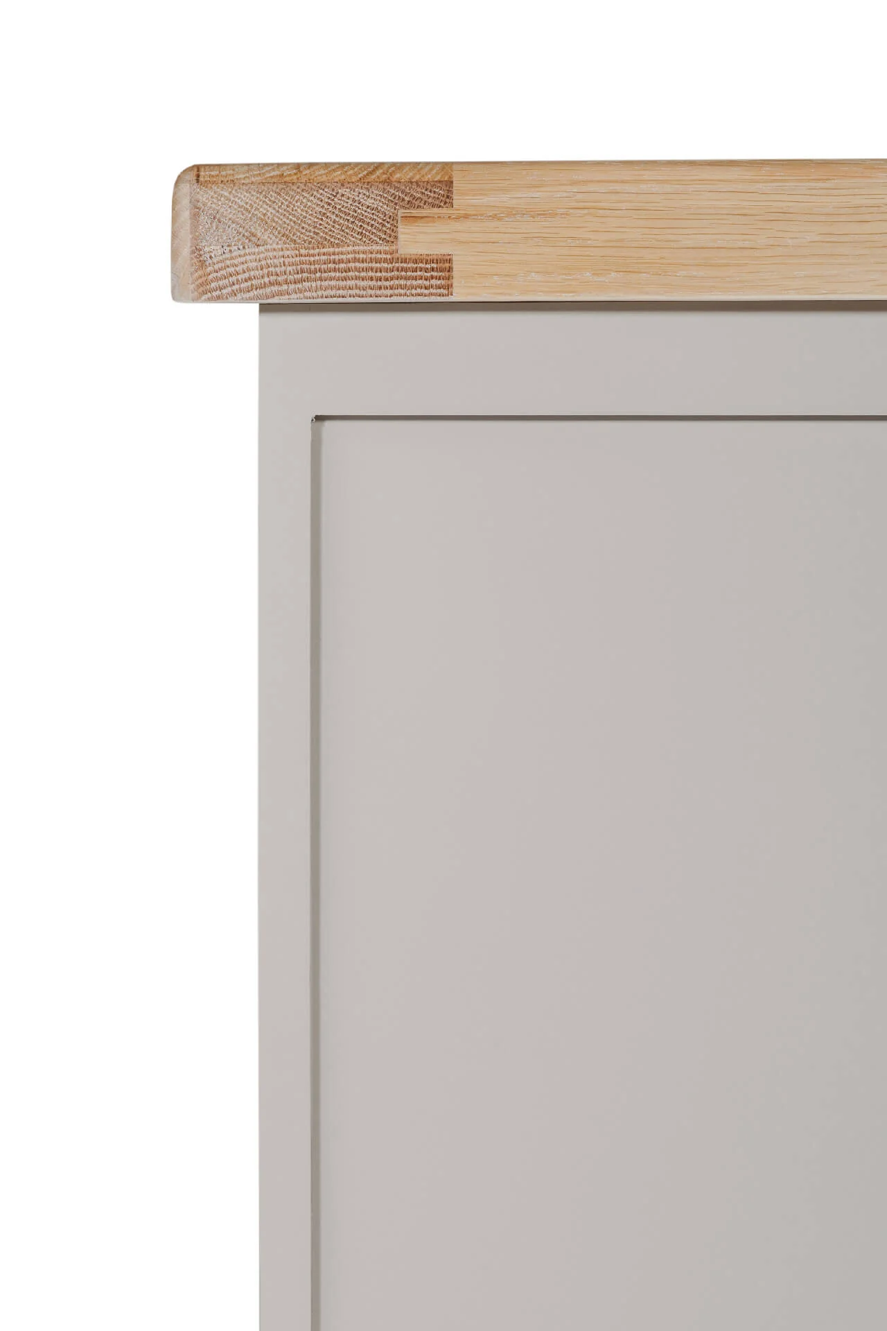 Doune Large Sideboard – Taupe with Oak Top (PRE-ORDER FOR SEPTEMBER) - Image 8