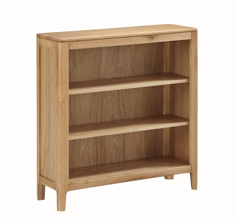 Dunmore Oak Low Bookcase (PRE-ORDER FOR AUGUST)