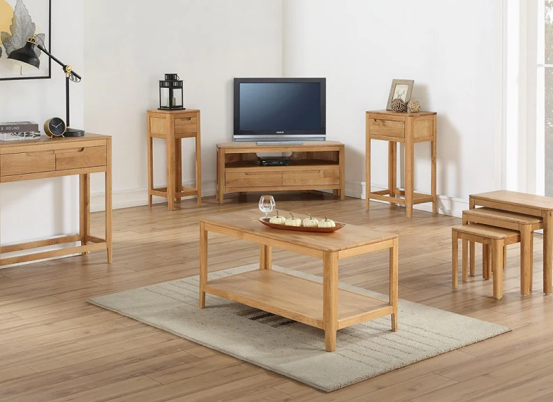Dunmore Oak Table Nest (PRE-ORDER FOR JULY) - Image 2