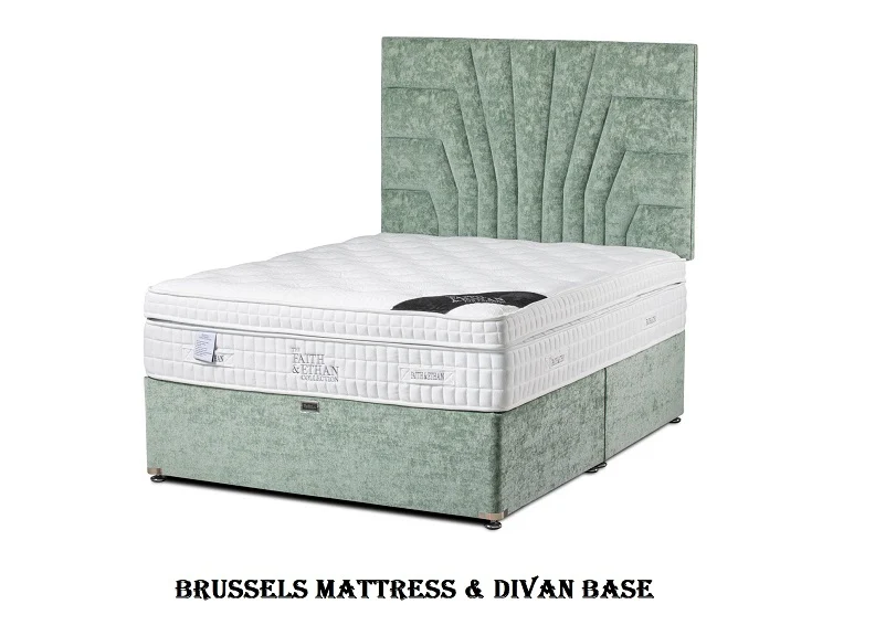 Durabeds 4 ft Standard Divan Base – Fabric Upholstery with Storage Options - Image 3