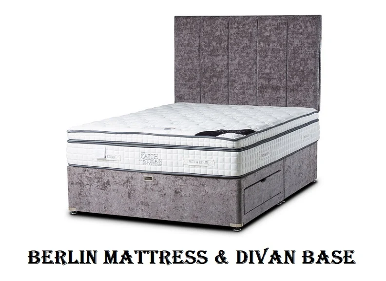 Durabeds 4 ft Standard Divan Base – Fabric Upholstery with Storage Options - Image 4
