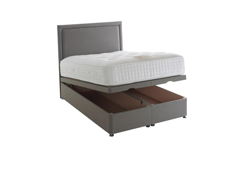 Durabeds 4 ft Standard Divan Base – Fabric Upholstery with Storage Options - Image 8
