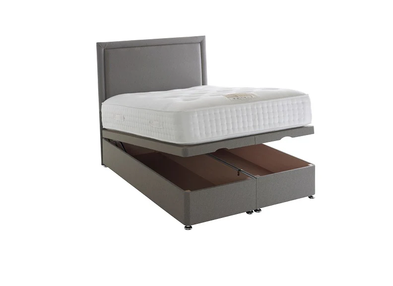 Durabeds 6 ft Standard Divan Base – Fabric Upholstery with Optional Storage - Image 4