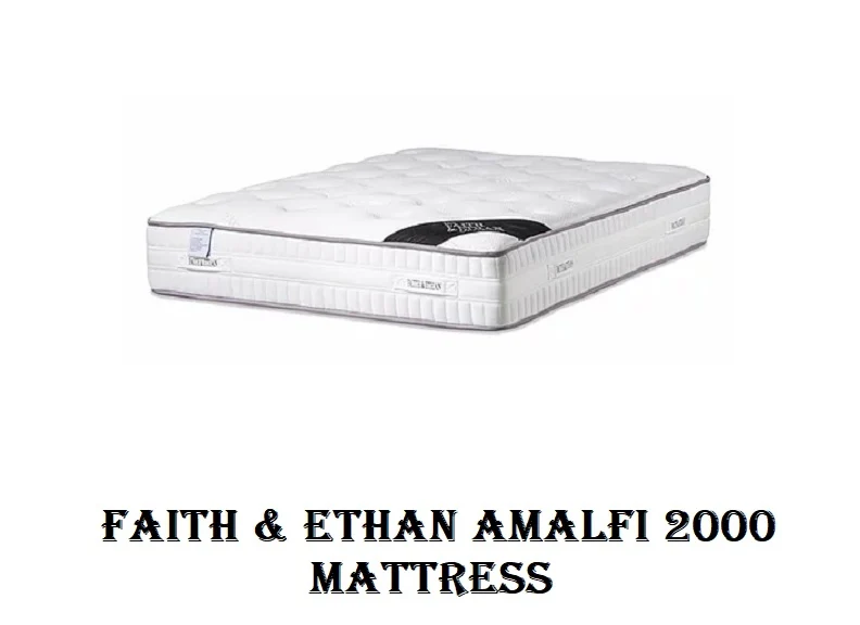 Durabeds Faith & Ethan Amalfi 5 ft Mattress – 2000 Pocket Sprung with Luxury Knitted Fabric