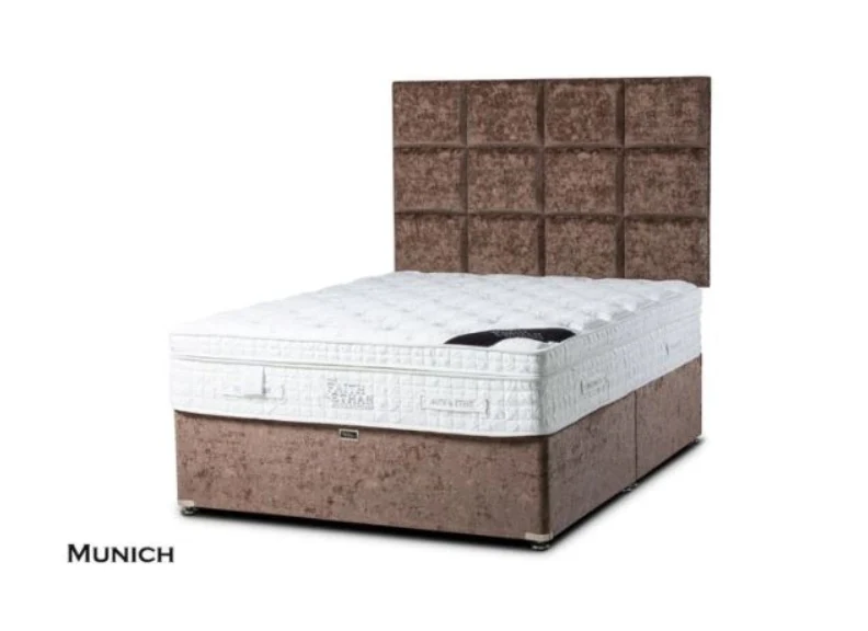 Durabeds Faith & Ethan Munich 5 ft Mattress – 1500 Pocket Springs with Euro Box Top - Image 2