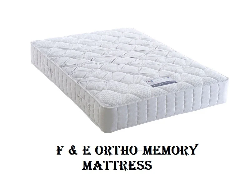 Durabeds Faith & Ethan Ortho-Memory Mattress – 4ft6 Medium Firm with Quilted Fabric