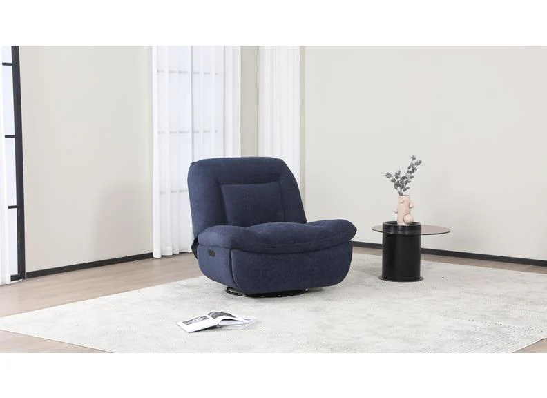 Ebba Fabric Powered Recliner - Image 5