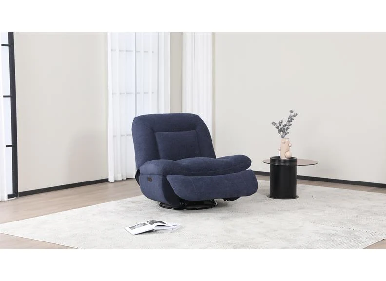 Ebba Fabric Powered Recliner - Image 6