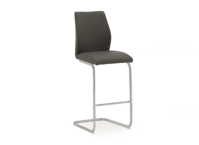 Elis Bar Chairs (Polished Metal Frame) - Image 3