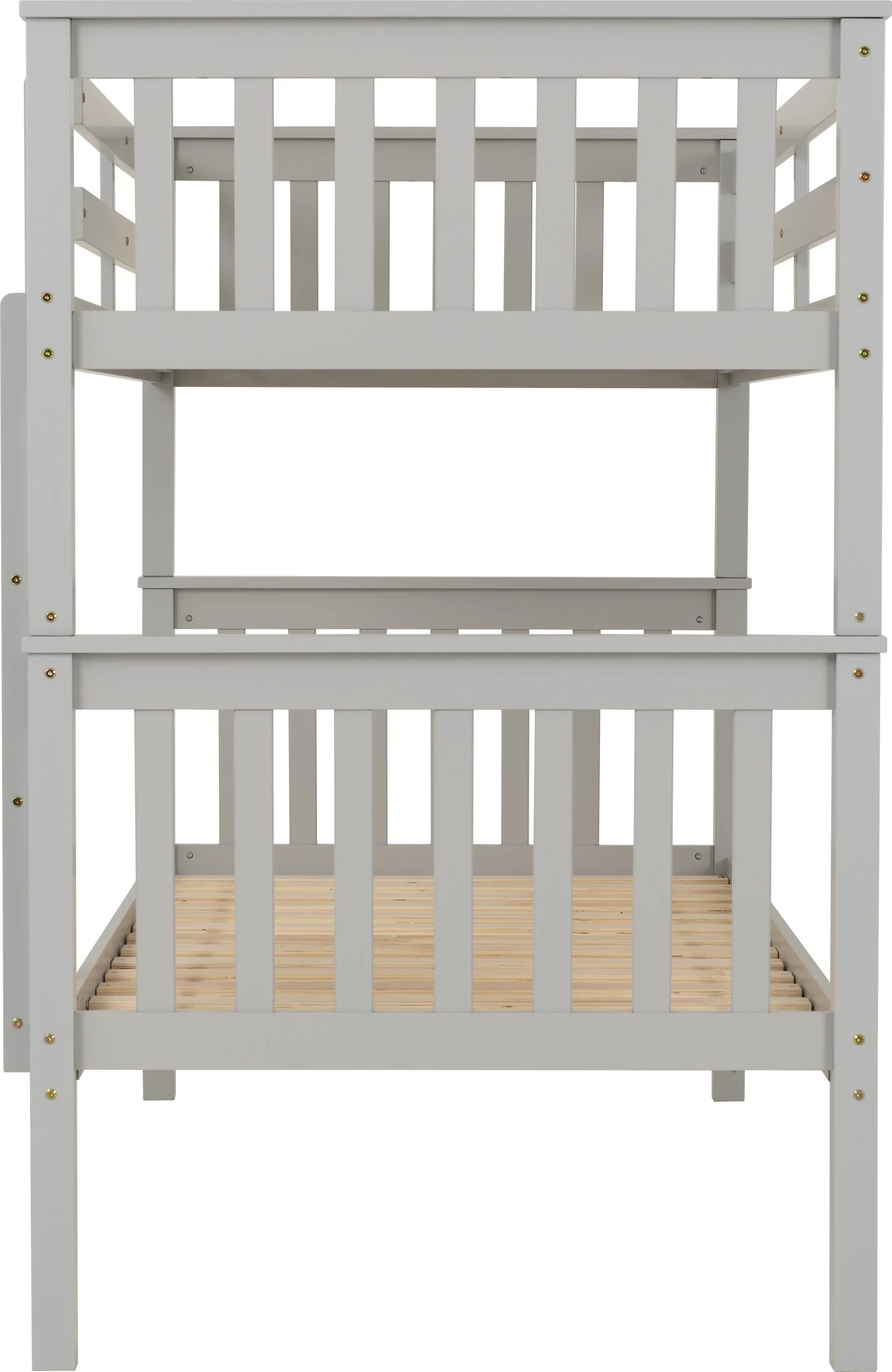 Erin 3' Bunk Bed – Light Grey - Image 7