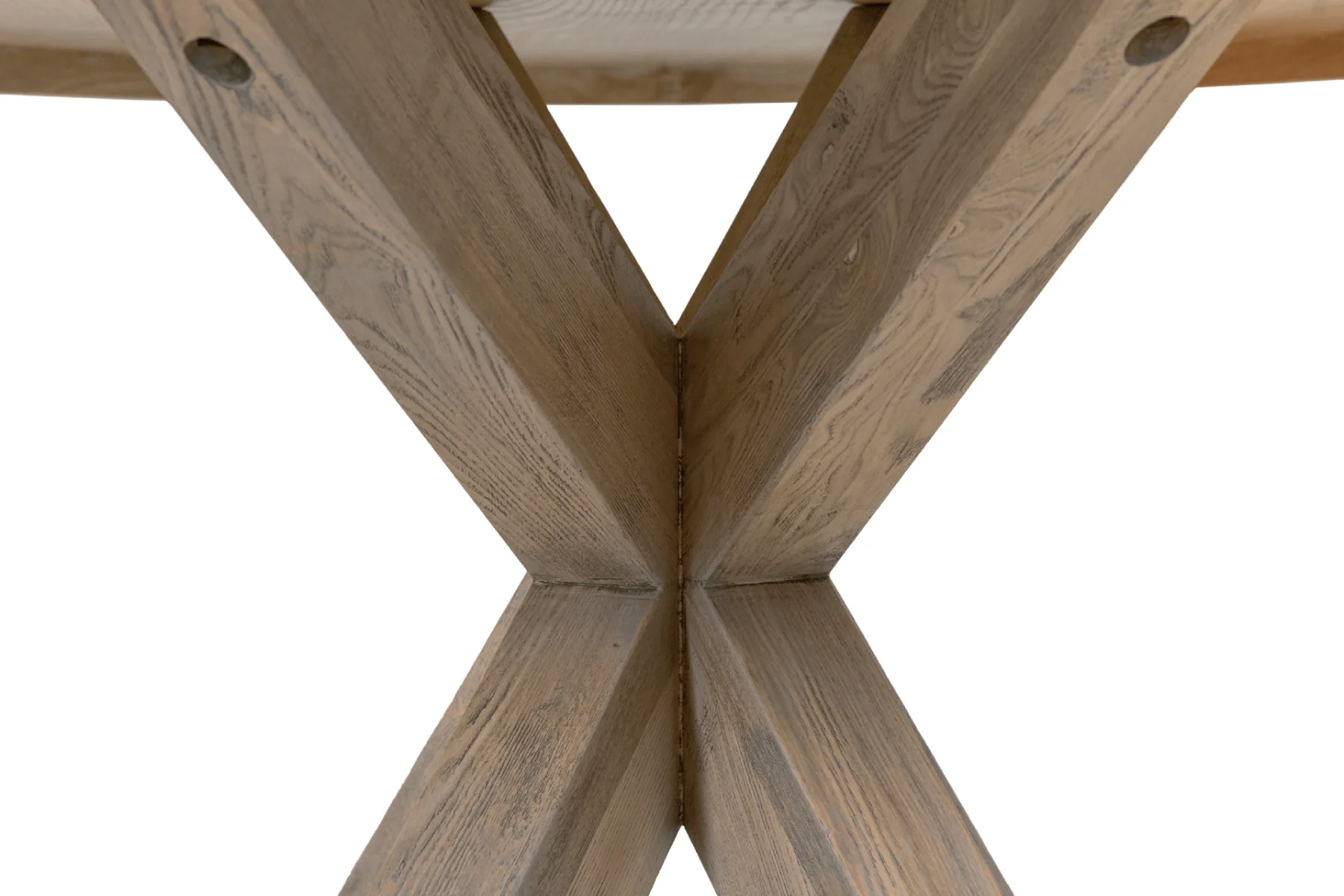 Falun Large Oval Dining Table – Smoked Oak - Image 6