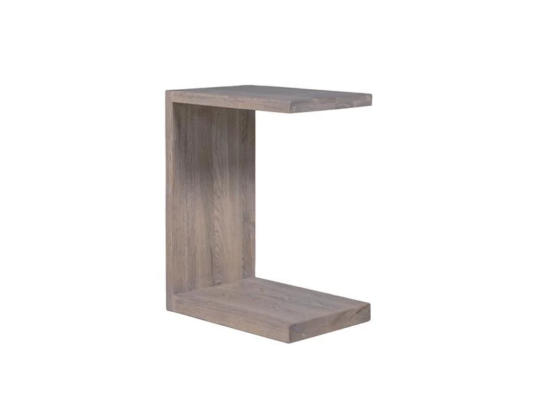 Falun Drinks Table - Smoked Oak - Image 3