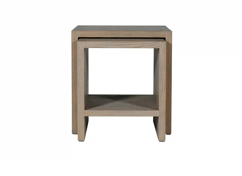 Falun Table Nest – Smoked Oak Set of 2 - Image 2