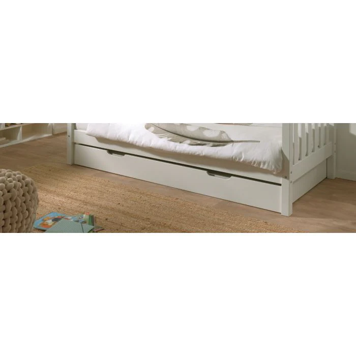 FRITZ Drawer – Solid Pine in White with Guest Bed Function - Image 3