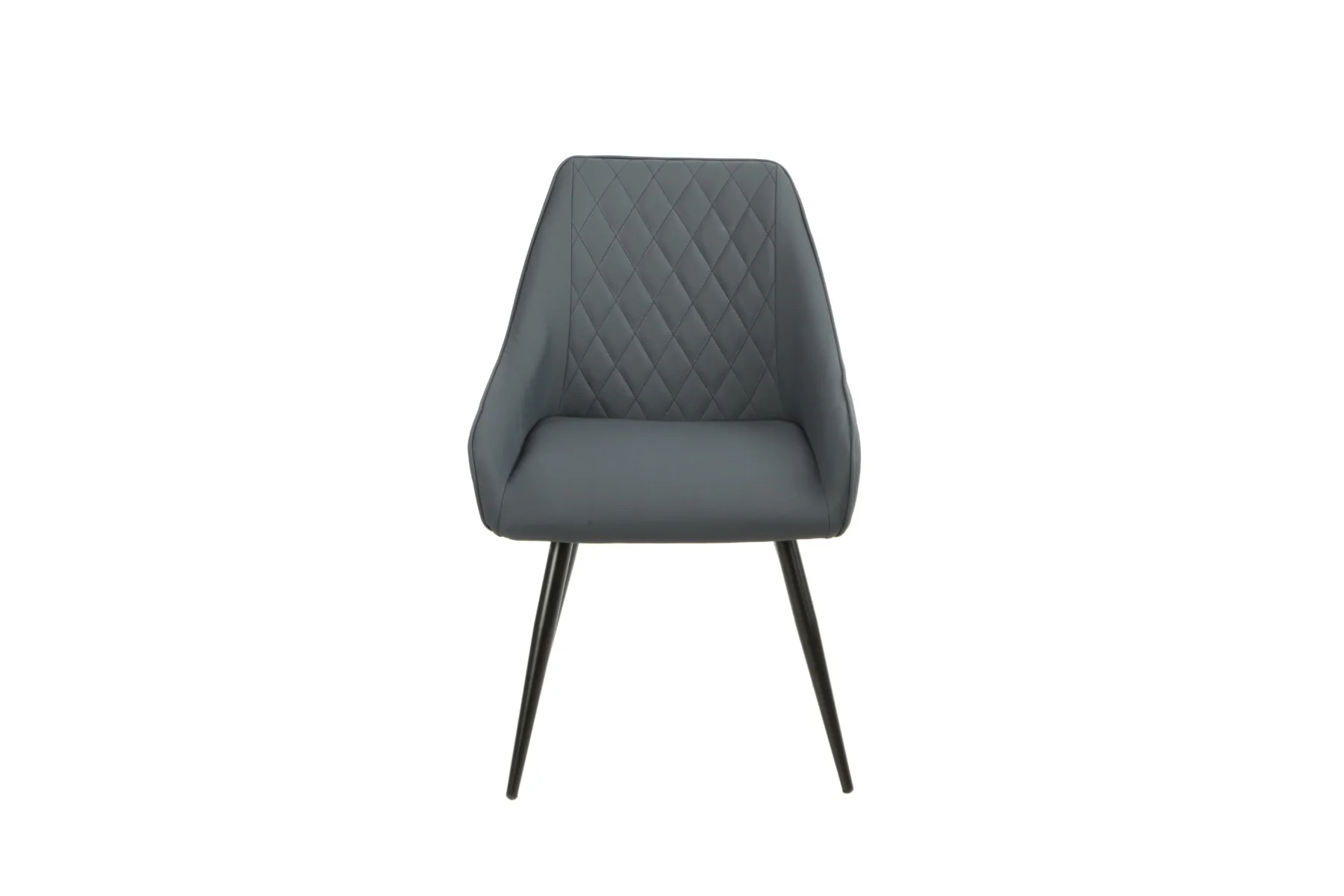 Gabriel Dining Chair Midnight Blue Swivel - Image 3