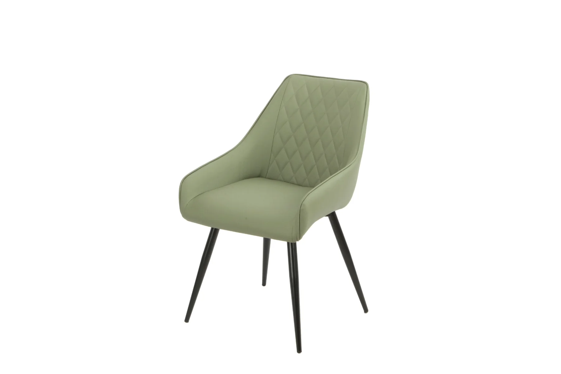 Gabriel Dining Chair Sage Green Swivel - Image 3