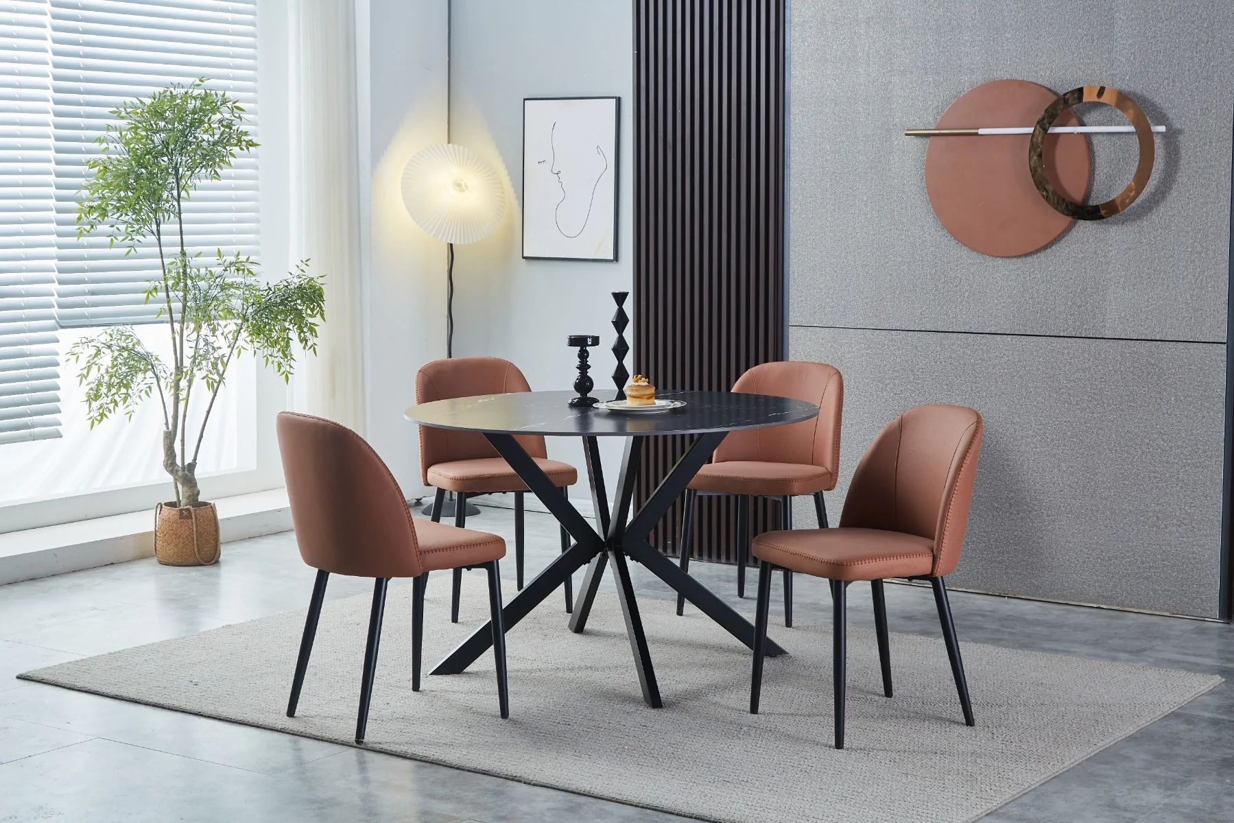 Galmont Round Dining Table - Image 2