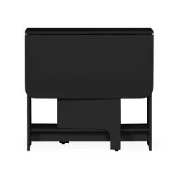 Gatan Small Gateleg Table with 2 Chairs - Black - Image 6