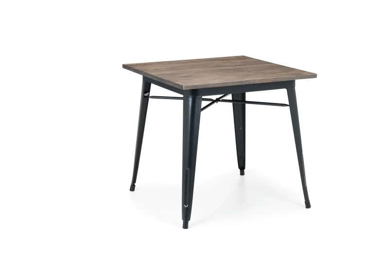 Grafton Dining Set – Retro Industrial Design with Solid Elm Wood - Image 4