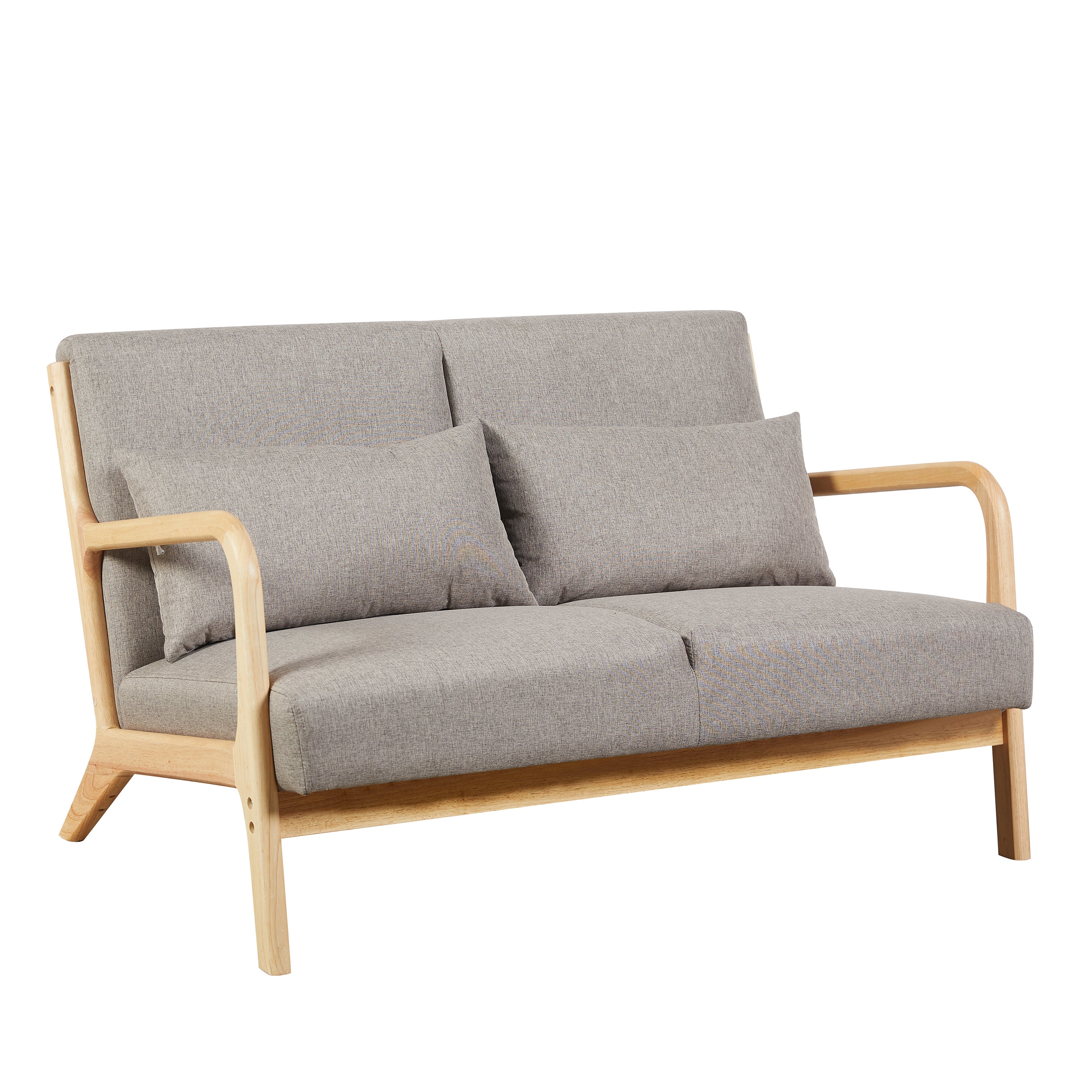 Hadley 2 Seater Stone Linen - Image 3