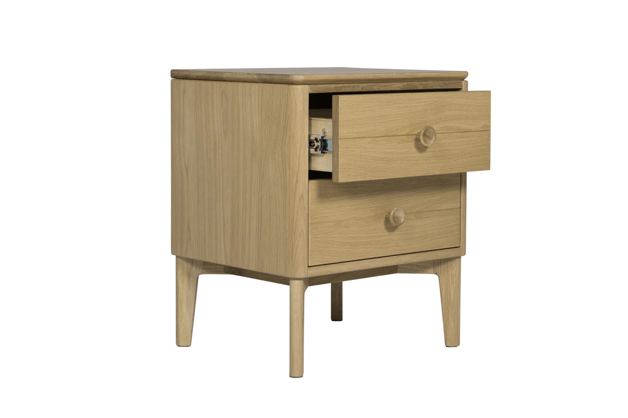 Hadley Bedside Table - Oak Natural - Image 7