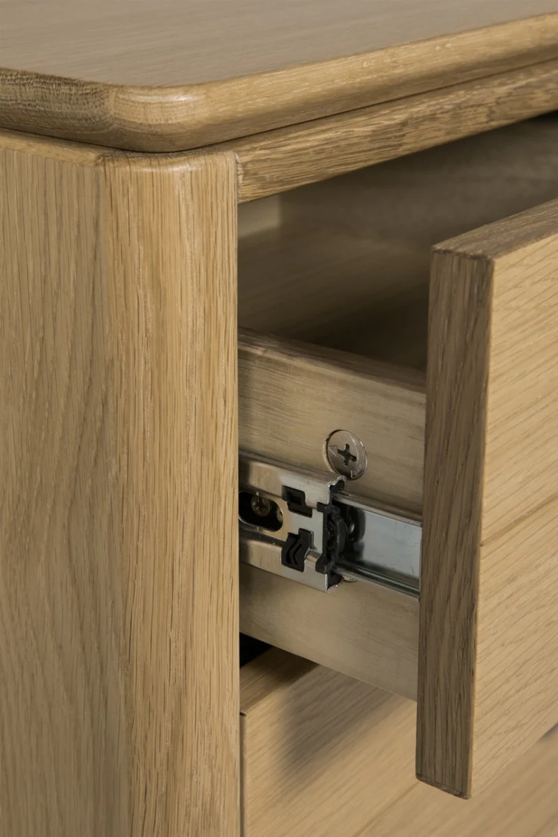 Hadley Bedside Table - Oak Natural - Image 8
