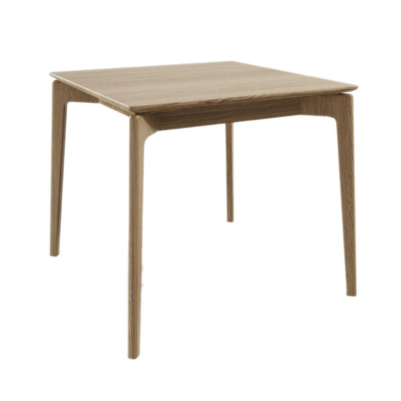Hadley Dining Table 90cm Square – Natural Oak Finish - Image 2