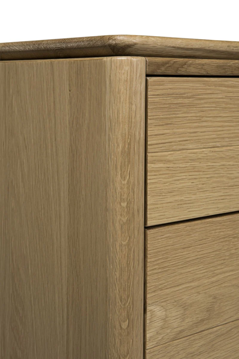 Hadley Wide Chest 7 Drawer - Oak Natural - Image 7