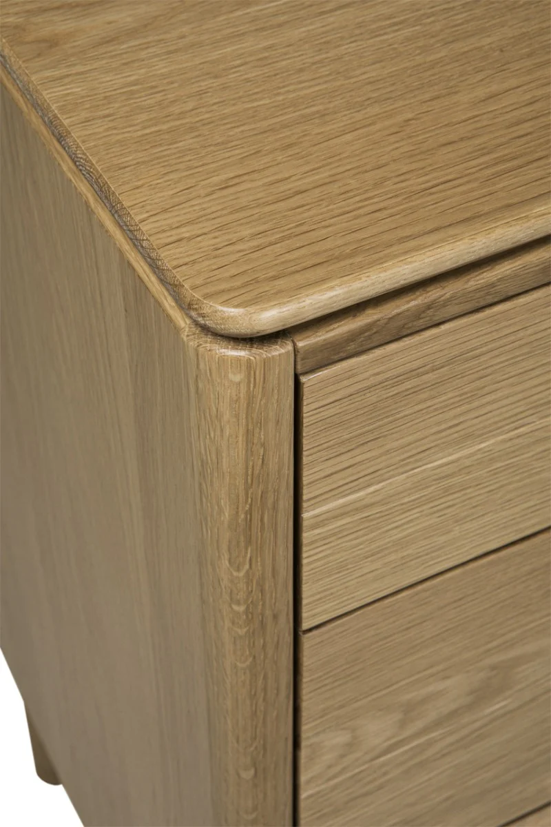 Hadley Wide Chest 7 Drawer - Oak Natural - Image 9