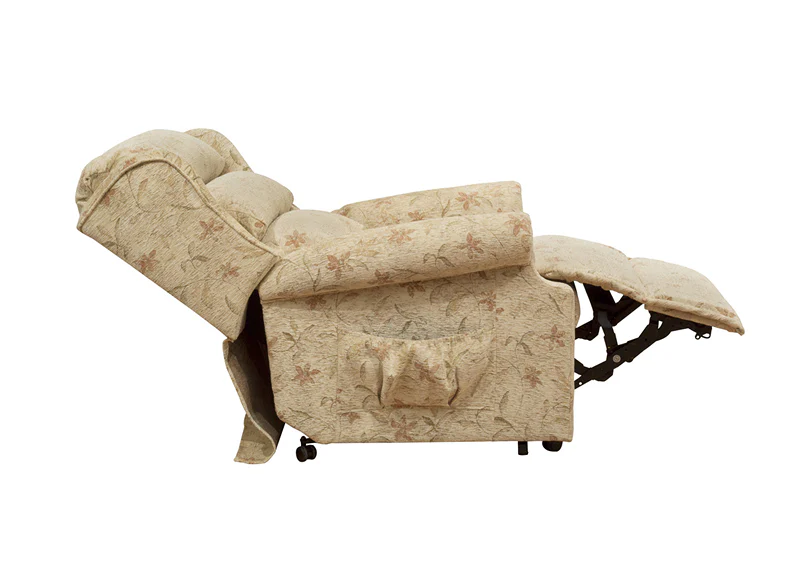 Hampton Lift & Recline Chair – Dual Motor with Compact Design (Anna Beige Fabric) - Image 2