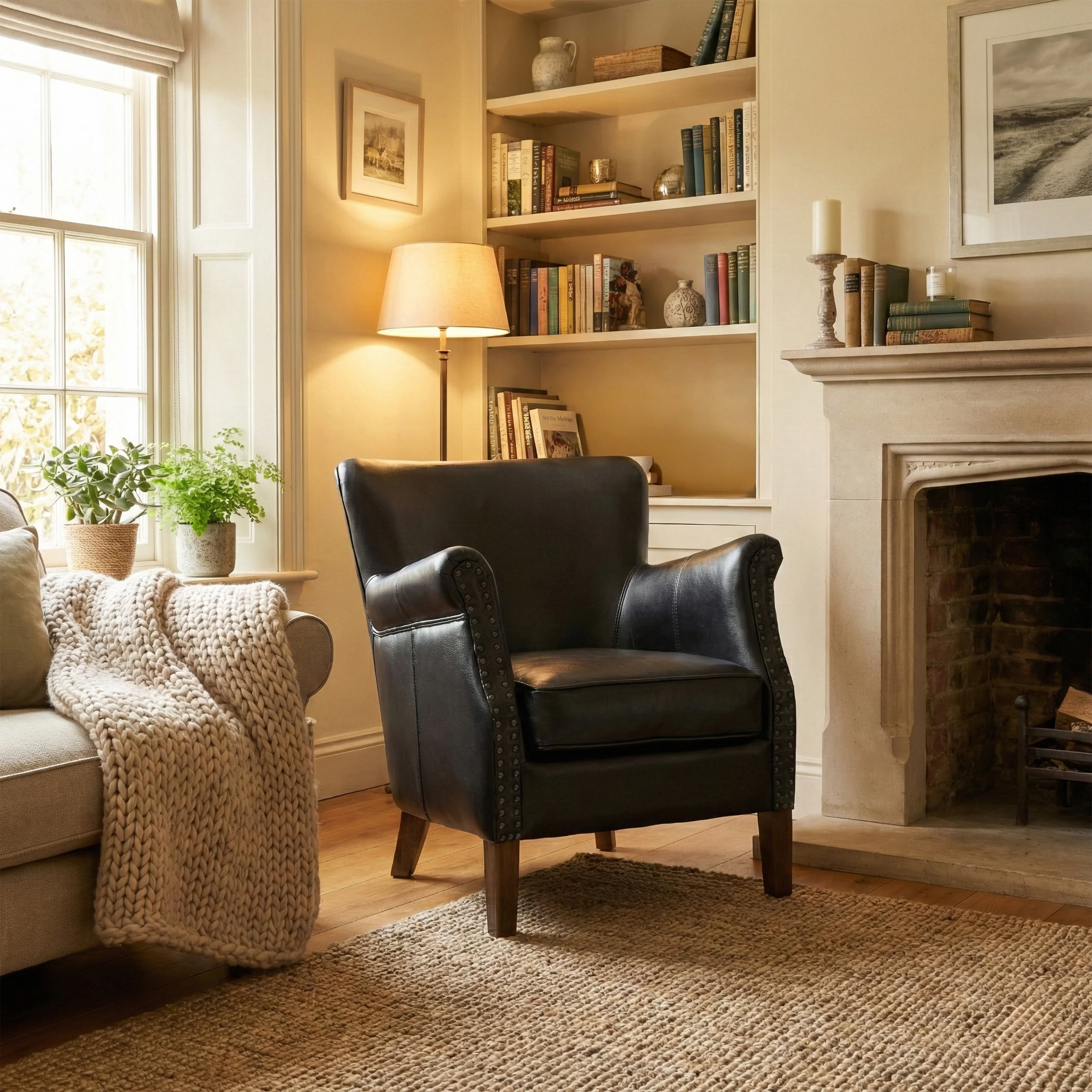 Harlow Armchair Black - Image 8