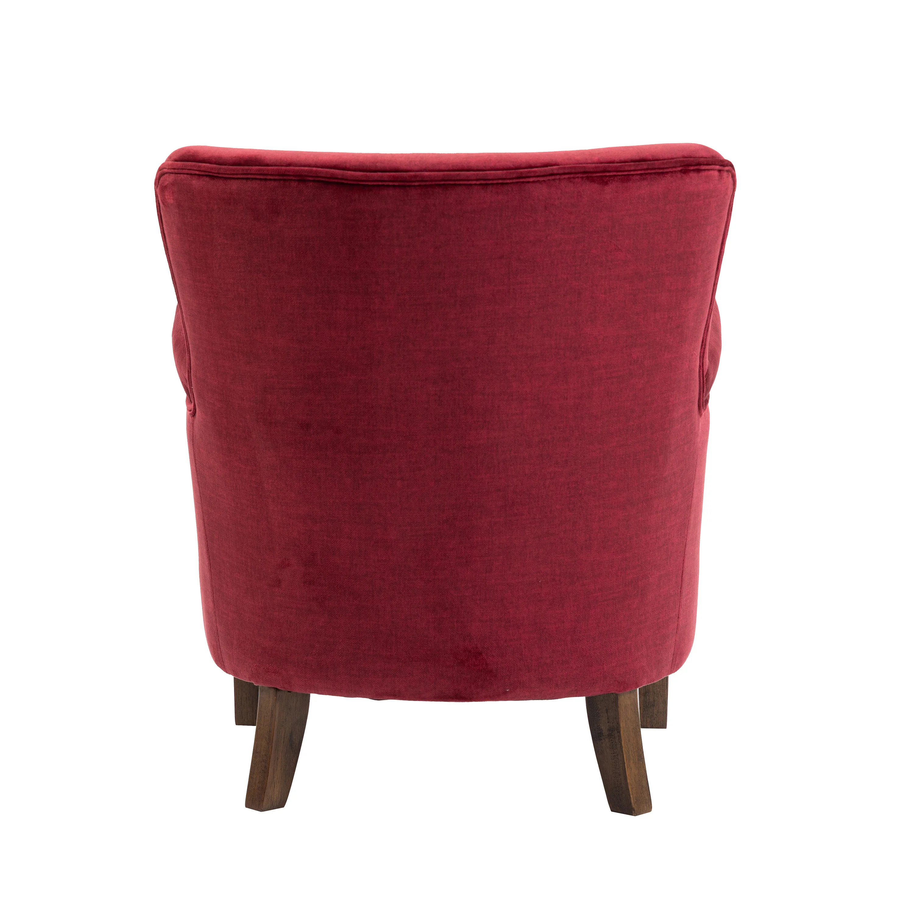 Harlow Armchair Vogue – Bordeaux Fabric Accent Chair - Image 5
