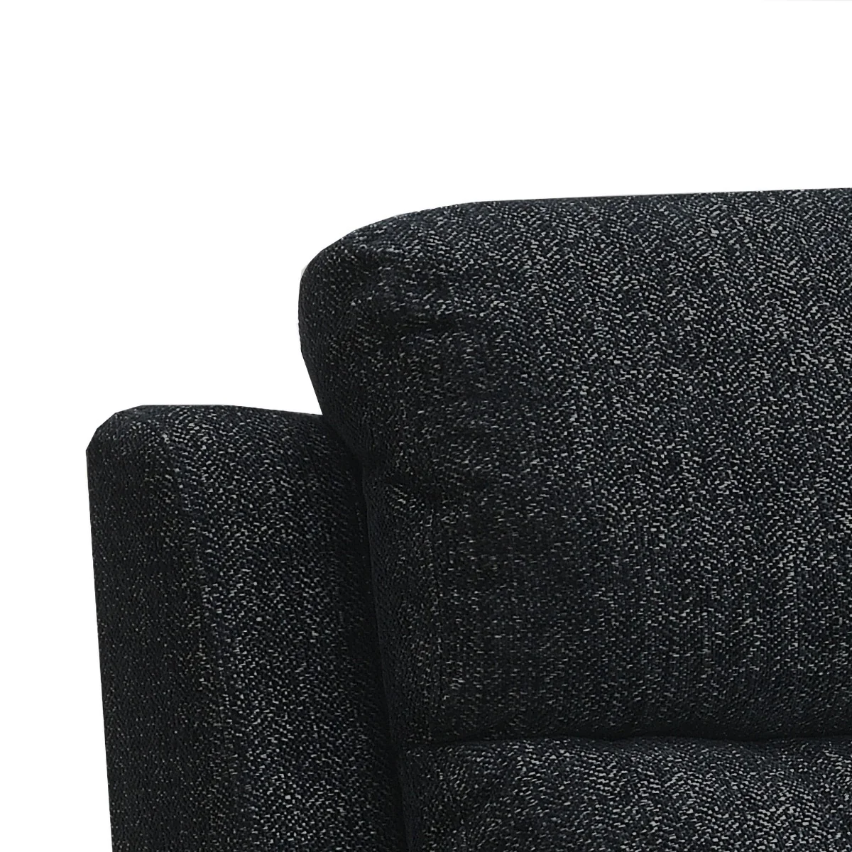Harrow 3+1+1 Suite Black – Electric Reclining Comfort with USB Port (Electric) - Image 2