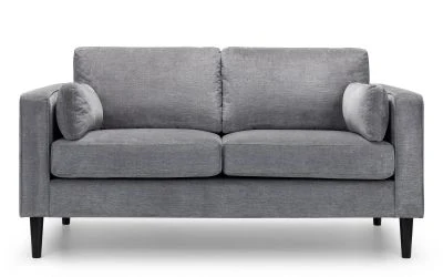 Hayward 2 Seater Sofa - Grey Chenille - Image 5