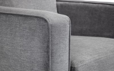 Hayward Armchair - Grey Chenille - Image 4