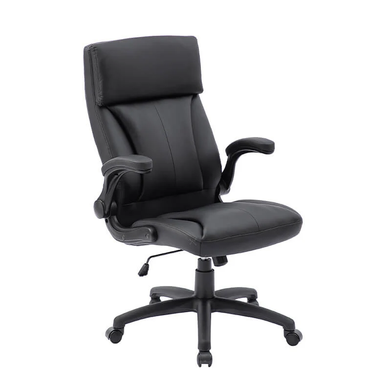 Holden Executive Office Chair – Black with Adjustable Tilt 640mm - Image 10