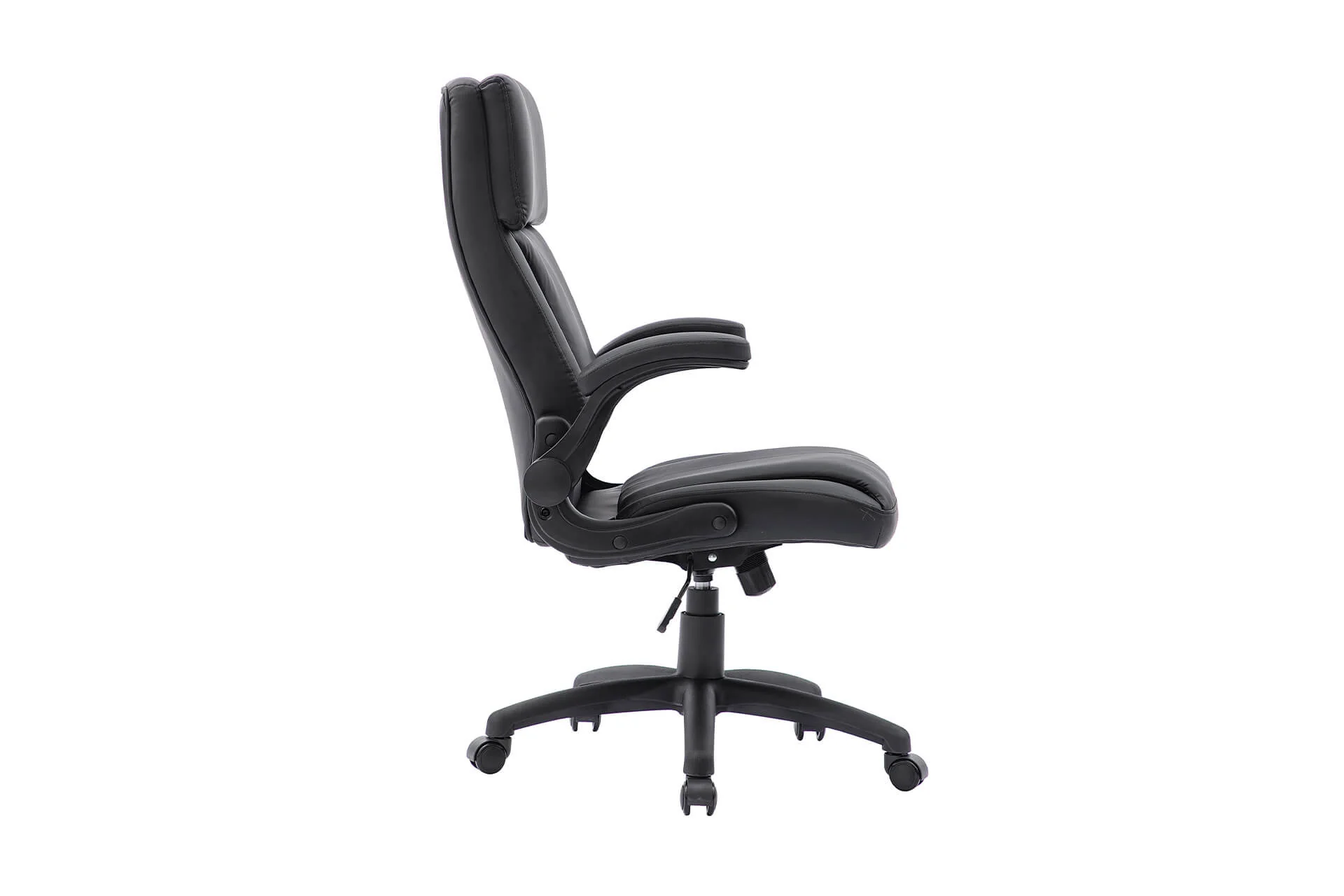 Holden Executive Office Chair – Black with Adjustable Tilt 640mm - Image 3