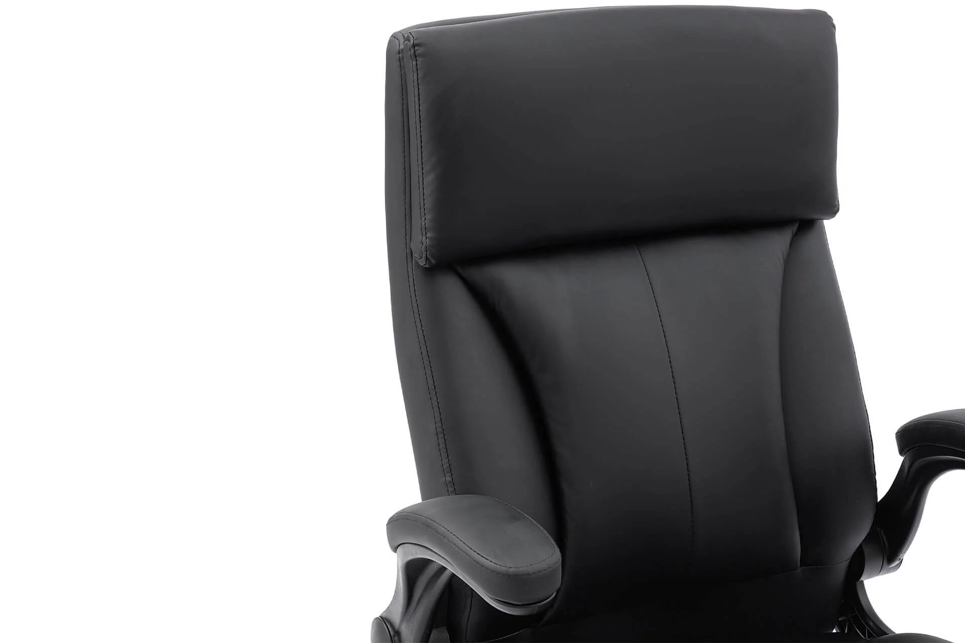 Holden Executive Office Chair – Black with Adjustable Tilt 640mm - Image 5
