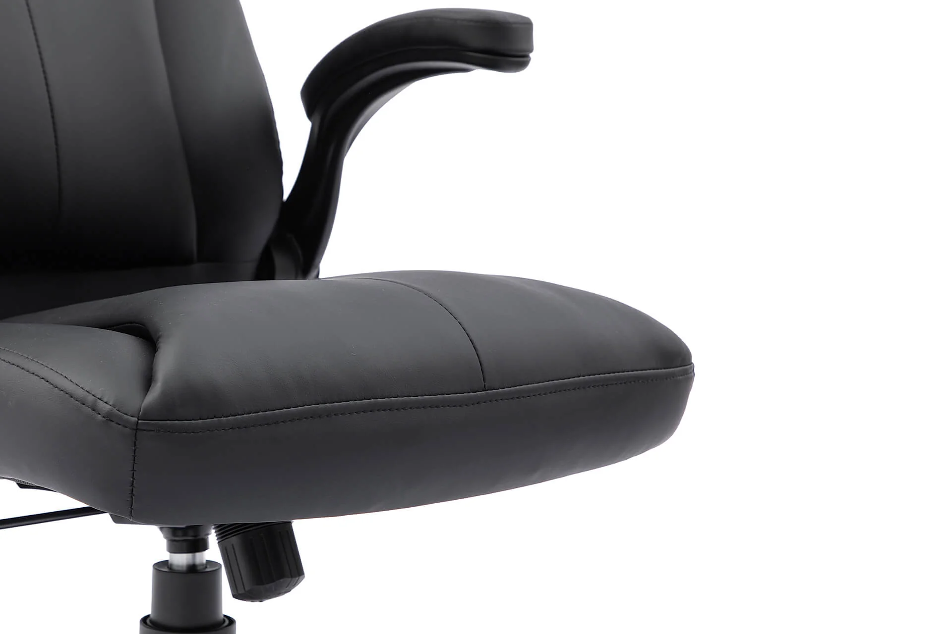 Holden Executive Office Chair – Black with Adjustable Tilt 640mm - Image 7