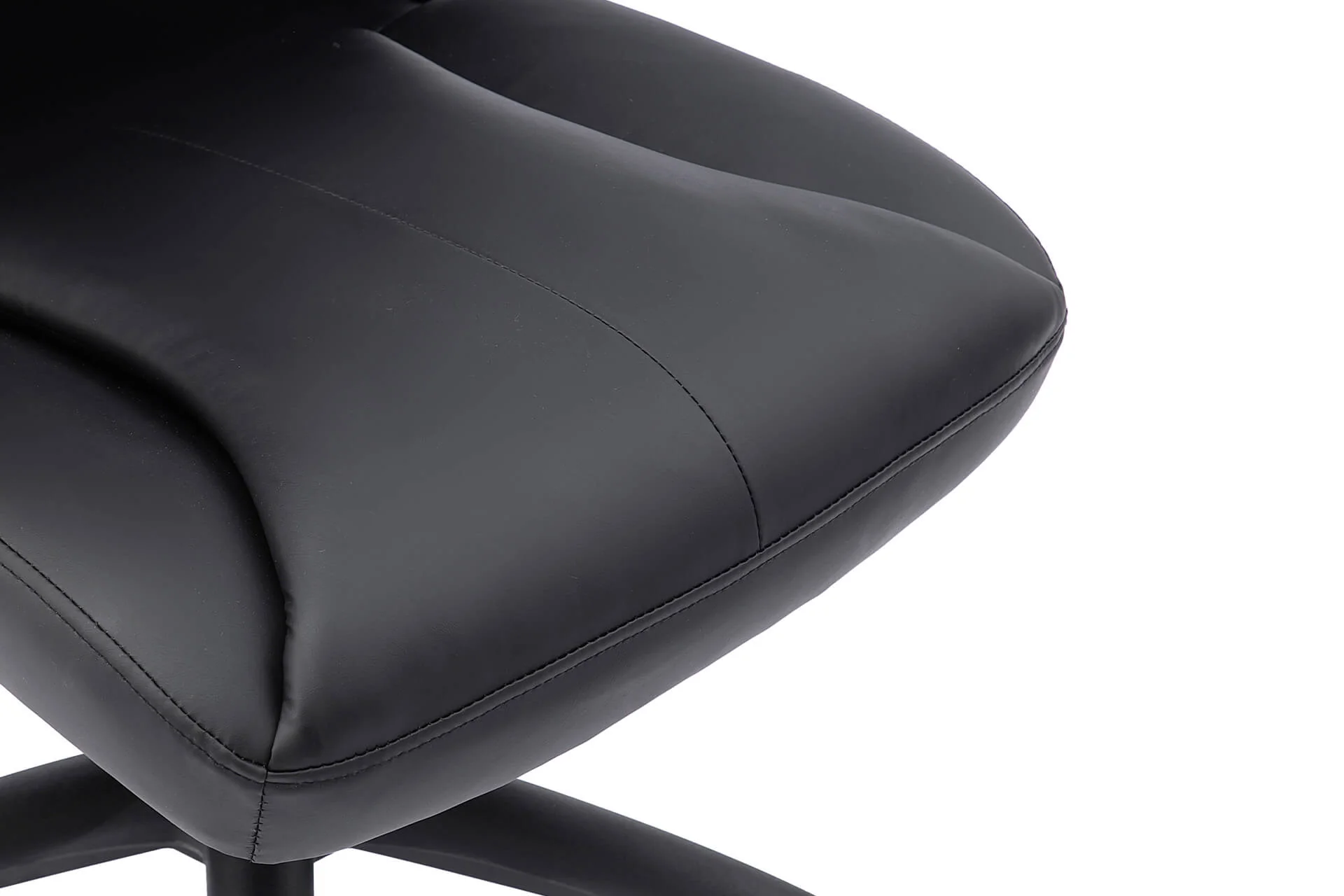 Holden Executive Office Chair – Black with Adjustable Tilt 640mm - Image 8