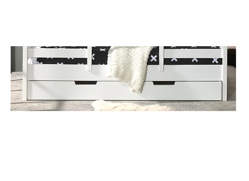 House Bed With White Roof And Optional Drawer - Image 3