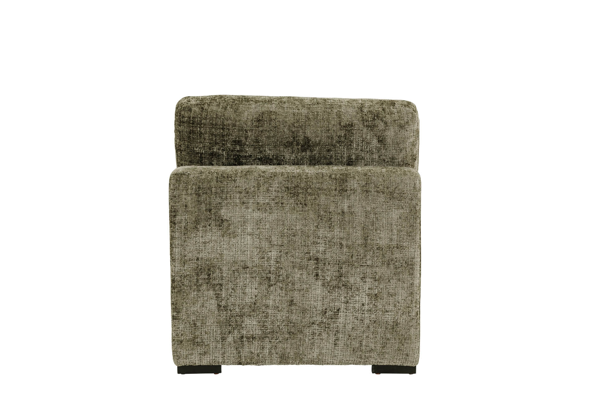 Humphrey Armless Sectional – Green Chenille Fabric with Pocket Sprung Seats 800mm - Image 11