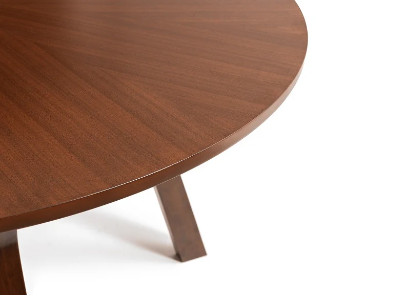 Huxley Walnut Round Dining Set - Image 3