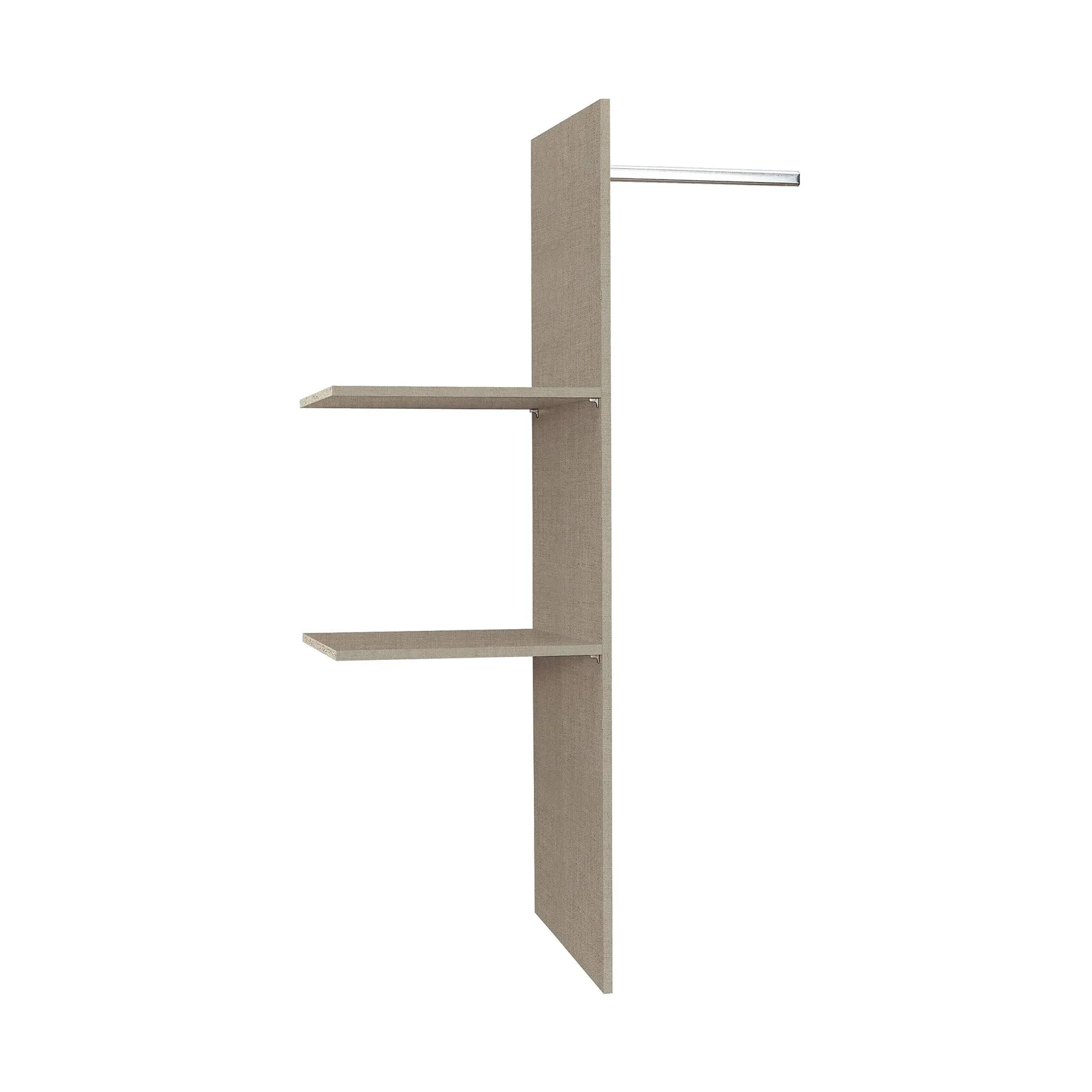 Sovereign Sliderobe - 2.5m in Alpine White finish - Free internal divide - Image 3