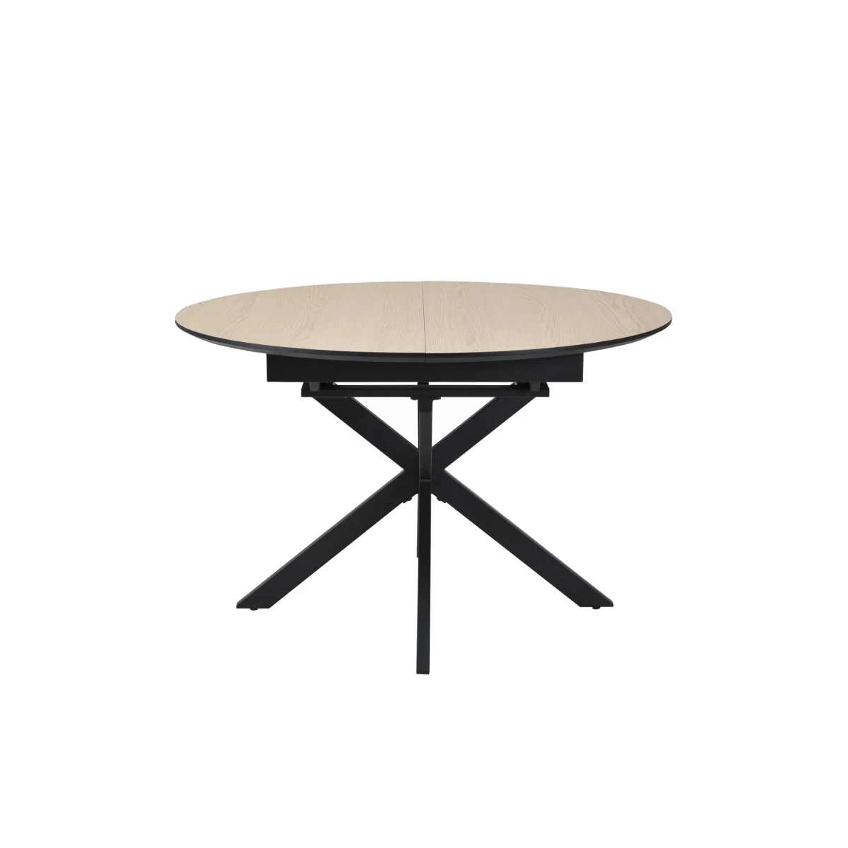 Infiniti 120-160cm Ext. Round Dining Table Dune Oak - Image 5