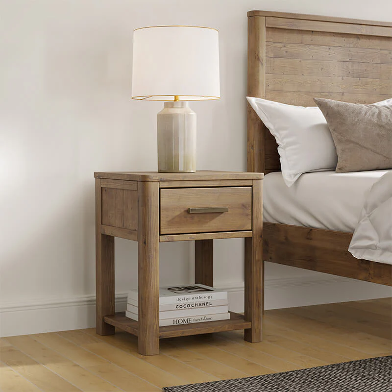 Inola 1 Drawer Bedside Table (Pre-order for July)
