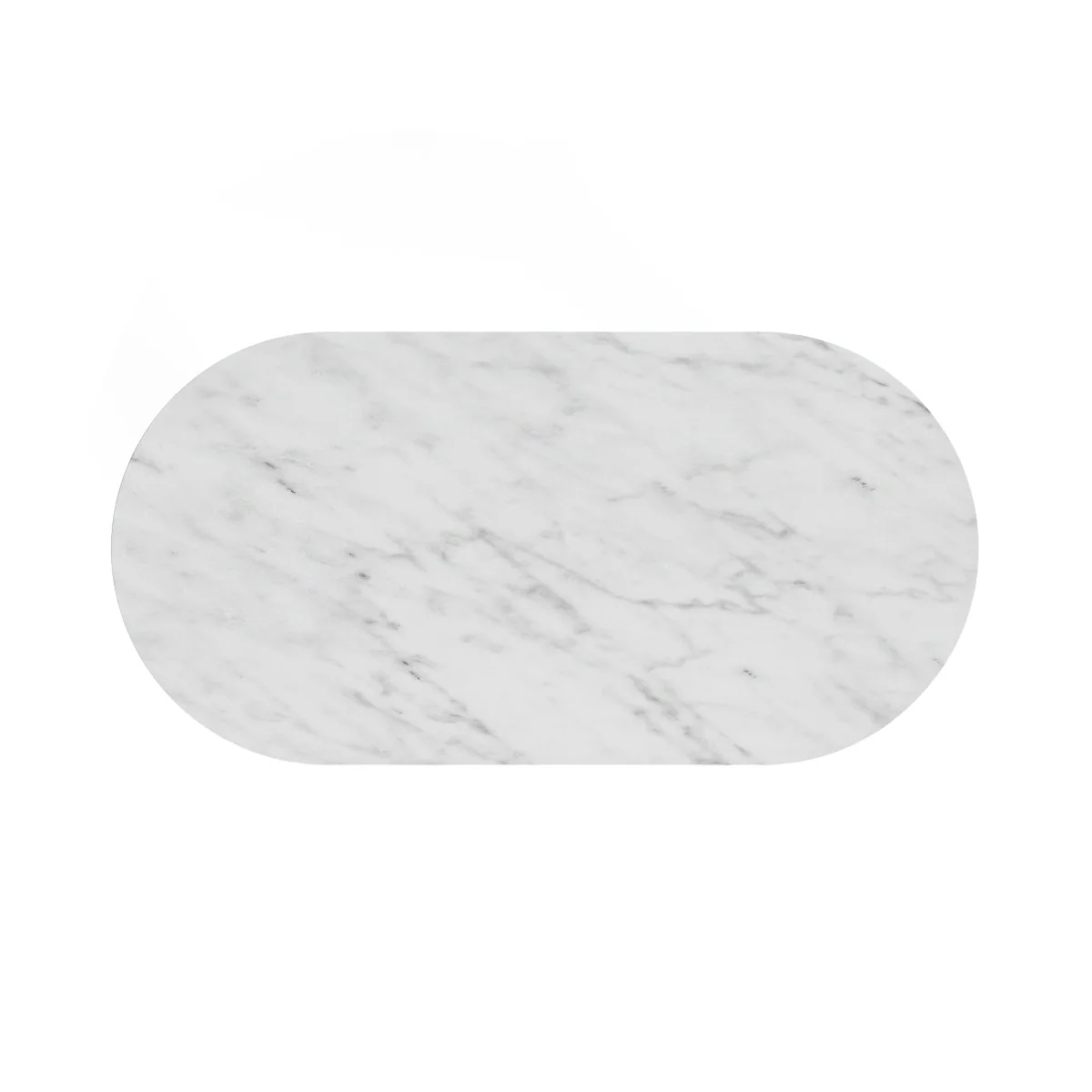 Isabella Oval Dining Table - Marble Top - Top - Image 4