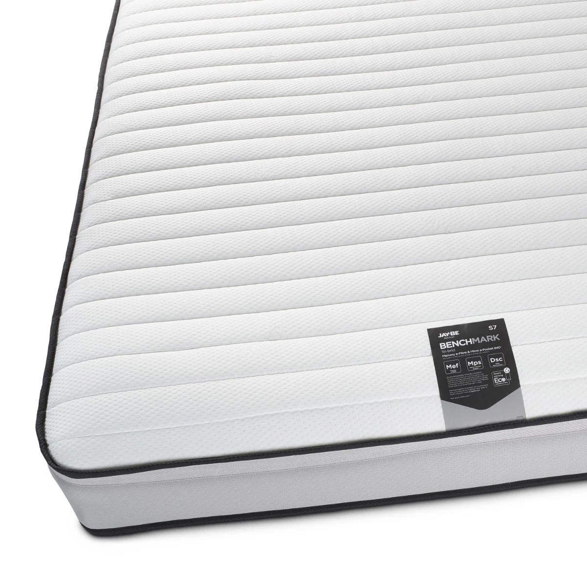 Jay-Be Benchmark S7 Tri-Brid Eco-Friendly Mattress – 4ft Sustainable Comfort - Image 5