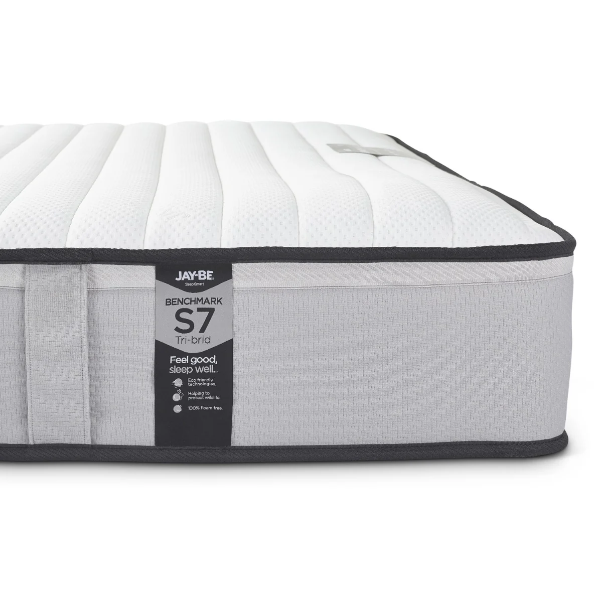 Jay-Be Benchmark S7 Eco-Friendly Mattress – 5ft with Deep e-Spring Core - Image 2