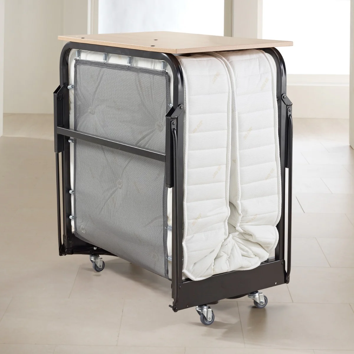 Jay-Be Crown Premier Folding Bed – Deep Sprung Mattress 2ft6 (Pre-order only) - Image 2